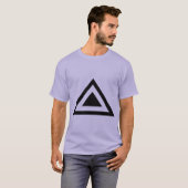 Driehoekige Pijl 01 T-shirt (Voorkant volledig)