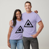 Driehoekige Pijl 01 T-shirt (Unisex)