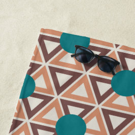 Driehoekige quilt  strandlaken