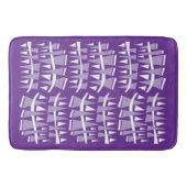 Driehoekige rijen Dodle44c Badmat (Voorkant)