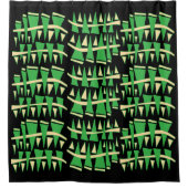 Driehoekige rijen Dodle44c Douchegordijn (Voorkant)