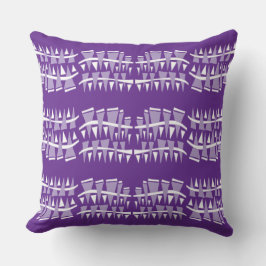 Driehoekige rijen Dodle44c Kussen