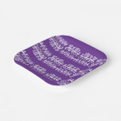 Driehoekige rijen Dodle44c Papieren Bordje (Gebogen)