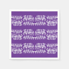 Driehoekige rijen Dodle44c Servet