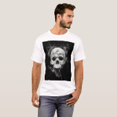 driehoekige schedel t-shirt (Voorkant volledig)