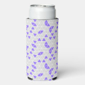 Driehoekige schuim slanke seltzer blikkoelers blikjeskoeler (Seltzer Achterkant)