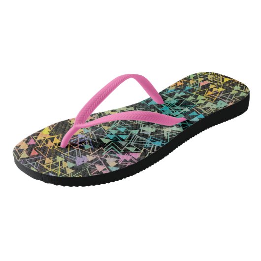 Driehoekige spiraal teenslippers (Schuin)