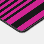 Driehoekige strepen - roze, Paarse, blauw en zwart Bureaumat (Hoek)