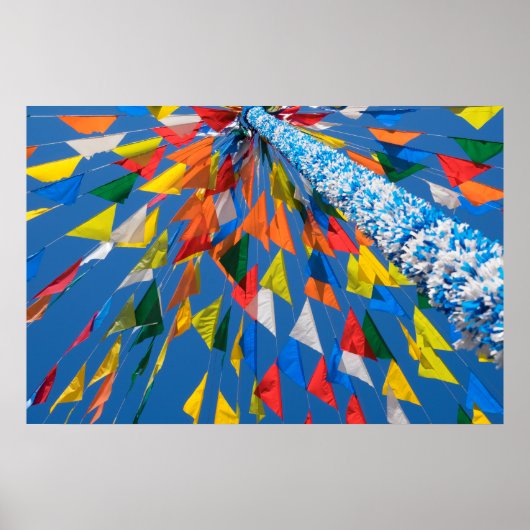 Driehoekige vlag decoratie (Voorkant)