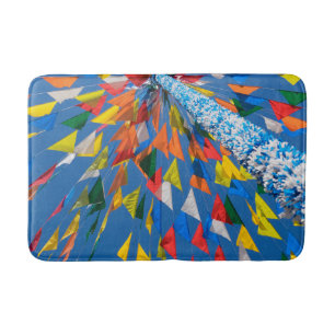 Driehoekige vlag decoratie badmat