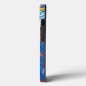 Driehoekige vlag decoratie Case-Mate iPhone case (Achterkant / Links)