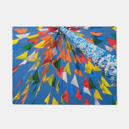 Driehoekige vlag decoratie deurmat (Voorkant)
