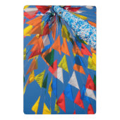 Driehoekige vlag decoratie mini klembord (Achterkant)