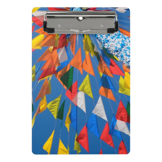 Driehoekige vlag decoratie mini klembord (Voorkant)