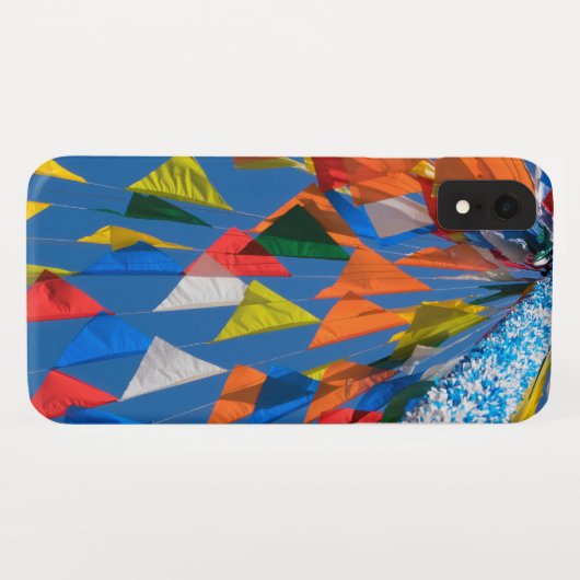 Driehoekige vlagversiering Case-Mate iPhone case (Achterkant (horizontaal))
