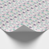 Driehoekige vormen, met de hand getekende  stijl. cadeaupapier (Hoek)