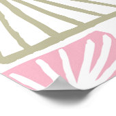 Driehoekige vormen, met de hand getekende  stijl. poster (Hoek)