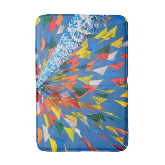 Driehoekmarkering van de vlag badmat (Voorkant Verticaal)