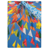 Driehoekmarkering van de vlag klembord (Achterkant)