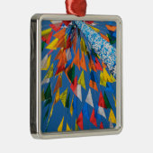 Driehoekmarkering van de vlag metalen ornament (Rechts)