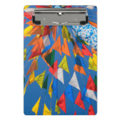 Driehoekmarkering van de vlag mini klembord (Voorkant)