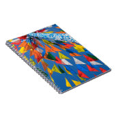 Driehoekmarkering van de vlag notitieboek (Rechterzijde)