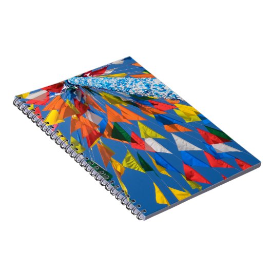 Driehoekmarkering van de vlag notitieboek (Rechterzijde)