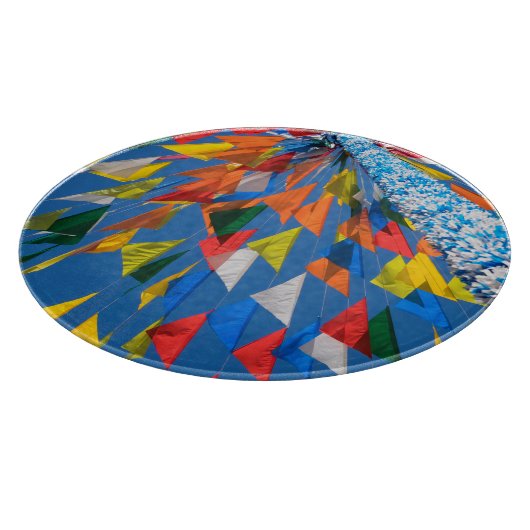 Driehoekmarkering van de vlag snijplank (Hoek)