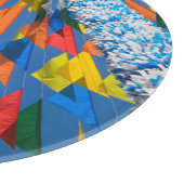 Driehoekmarkering van de vlag snijplank (Hoek)