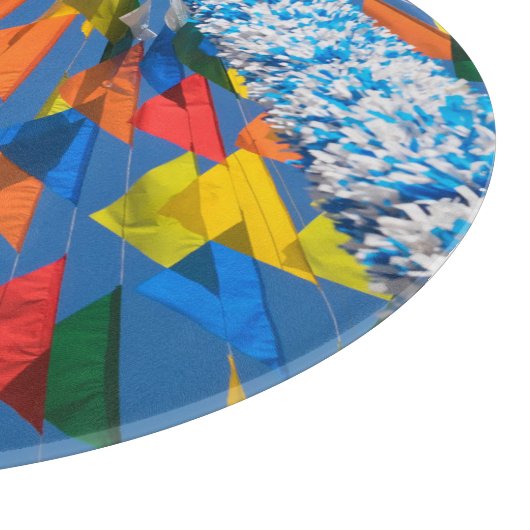 Driehoekmarkering van de vlag snijplank (Hoek)