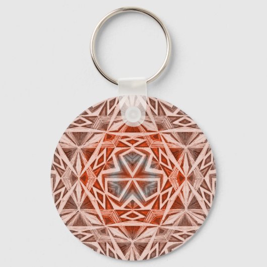 Driehoekpatroon Sleutelhanger (Voorkant)