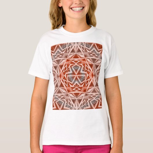 Driehoekpatroon T-shirt (Voorkant)