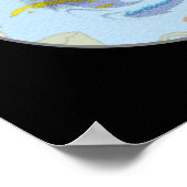 Driehoekproducten van Bermuda Poster (Hoek)