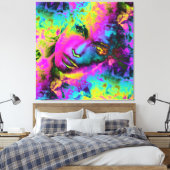 Driehoeksartikel 3 canvas afdruk (Insitu (Slaapkamer))