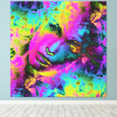 Driehoeksartikel 3 canvas afdruk (Insitu (Houten vloer))