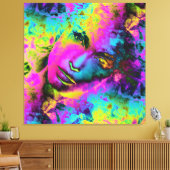 Driehoeksartikel 3 canvas afdruk (Insitu (Woonkamer))