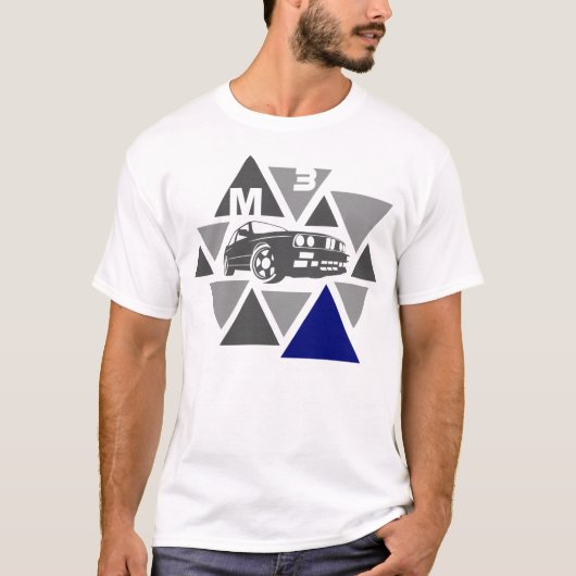Driehoeksauto -M3- T-shirt (Voorkant)
