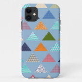 driehoeksblauw Case-Mate iPhone case (Achterkant)