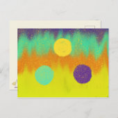 Driehoeksgeluiden van de hemel-Christelijke profet Briefkaart (Voorkant / Achterkant)