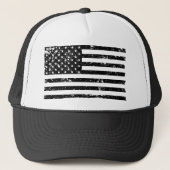 Driehoekshat van de Amerikaanse vlag II Trucker Pet (Voorkant)