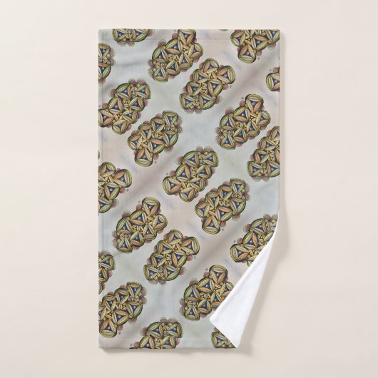 Driehoeksketen Bad Handdoek (Handdoek)