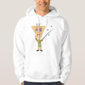 Driehoekskopteken Mannen Hoodie (Voorkant)