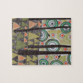 Driehoekslandontwerp Legpuzzel (Horizontaal)