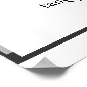 Driehoeksmeetkundige Poster: halfhoekige identitei Poster (Hoek)