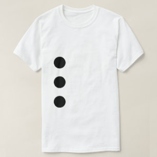 Driehoekspapierkostuum T-shirt