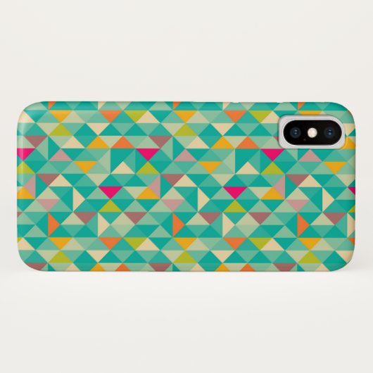 Driehoekspatroon Case-Mate iPhone Case (Achterkant (horizontaal))