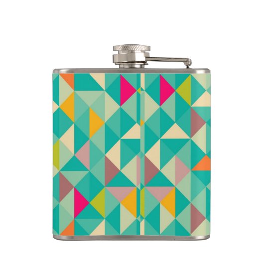 Driehoekspatroon Heupfles (Achterkant)