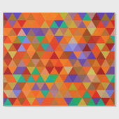  driehoekspatroon I + jouw ideeën Cadeaupapier (Vlak)