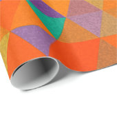  driehoekspatroon I + jouw ideeën Cadeaupapier (Rol Hoek)