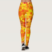 driehoekspatroon I + jouw ideeën Leggings (Achterkant)